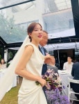 사업가♥ 고우리 미소 떠나질 않아 결혼 소감…눈부신 드레스 자태
