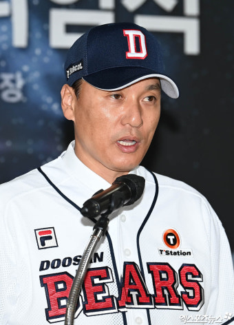 이승엽 '두산 베어스 제 11대 감독 선임'[포토]