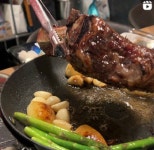 민혜연, ♥주진모가 구워준 스테이크 자랑…오빠가 직접