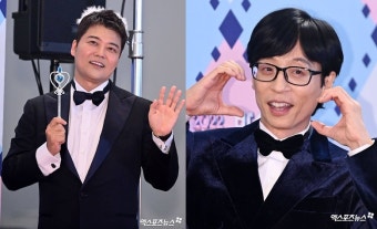 전현무, MBC 대상 수상 기념 세 번째 트로피 수여
