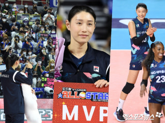 14년 만에 돌아온 황제 김연경, '생애 첫 올스타 MVP' [뷰하인드]