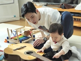 김준호 子 은우, '하입 보이'에 들썩…최연소 뉴진스 팬 입증 (슈돌)