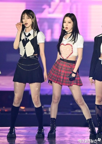 에스파 카리나-윈터 '예쁜 애 옆에 예쁜 애'[엑's HD포토]