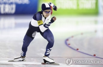 김민선, 빙속 세계선수권 여자 500m 4위…첫 메달 획득 무산