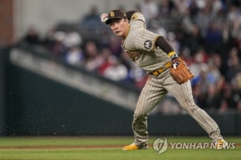 '추가 실점 막는 수비' 김하성, 밀워키전서 무안타…팀은 3-4 패배