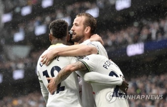 '손흥민 89분+케인 결승포'…토트넘, 팰리스전 1-0 승리→6위 복귀. [PL 리뷰]