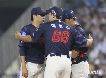 롯데 안경 에이스 '완벽투' 이끈 한 마디 