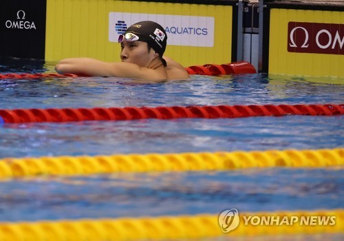 김우민, 세계수영선수권 자유형 400m서 연이은 동메달 획득