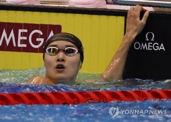 김우민, 세계수영선수권 자유형 400m 5위…개인기록 2번 경신→AG 금메달 '청신호'