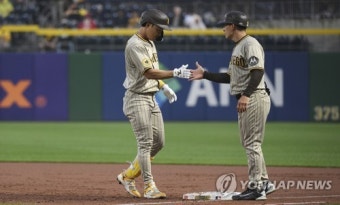 김하성, 이틀 연속 볼넷 2개…'3안타 빈공' 샌디에이고는 디트로이트전 1-3 패배
