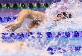 황선우, 세계수영선수권 男 자유형 100m 준결승 진출…