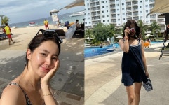 차세찌♥ 한채아, 세부에서 동안 미모 자랑 차차 언니 같아