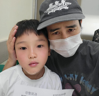 정태우 아들, 수영장 사고로 응급실行…눈물 맺힌 채 턱 봉합