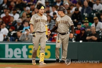 김하성, 추신수 보유 빅리거 '시즌 최다도루 타이'…COL전 멀티히트+10G 연속 멀티출루