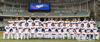 항저우 아시안게임 나서는 야구대표팀[포토]
