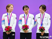 '대한민국 첫 메달 나왔다!' 김선우, 근대5종 여자 개인전 은메달+단체전 동메달 [AG]