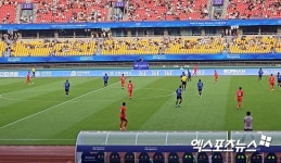 PK 선제골 대만, F조 2위로...황선홍호 만나면 중국전 완벽한 모의고사 (전반 진행 중)