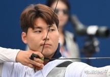 '결승 좌절' 양궁 이우석…