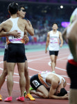 한국 육상, 37년 만에 남자계주 400m 동메달 획득 쾌거…한국기록 타이 수립 [AG 현장]