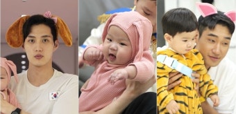 오상욱, 김준호 子 위해 기린 파격 분장…