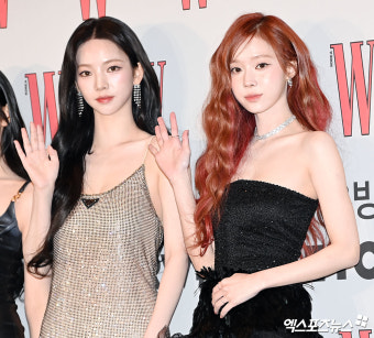 에스파 카리나-윈터 '예쁜애 옆에 예쁜애[엑's HD포토]