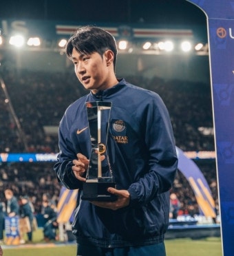 슈퍼컵+MOM 얻은 이강인, 트로피 품고 아시안컵 향한다…PSG 기다려요!