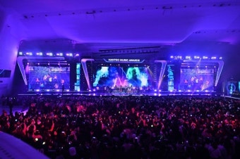 도떼기시장 된 '한터2023'…몸싸움에 압사 피해 '시끌시끌' [종합]