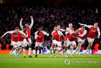 '120분 혈투' 아스널, 승부차기 끝에 포르투 제압→14년 만에 8강 진출 [UCL 리뷰]