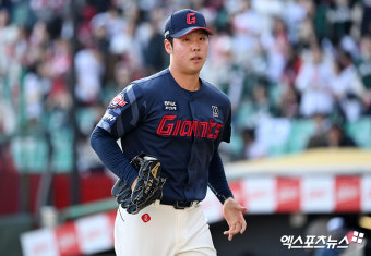 '손호영 결승타+전미르 첫승' 롯데, 1-0 신승으로 한화 8연승 저지…독수리 비상 '일단 스톱' [대전:스코어]
