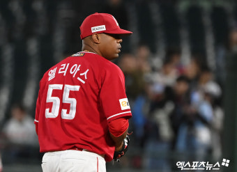 엘리아스 'SSG 선발투수'[포토]