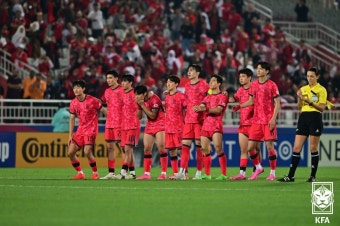 한국 축구, 10회 연속 올림픽 본선행 좌절…인도네시아에 승부차기 패배 '충격' [현장리뷰]