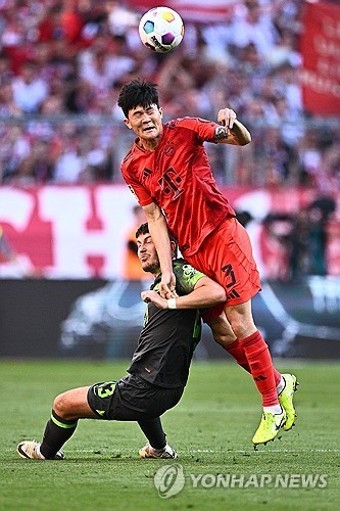 김민재, 발목 및 아킬레스건 부상으로 팀을 지켜내며 UEFA 챔피언스리그 이주의 팀에 선정되다.