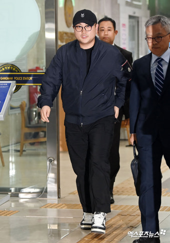 김호중 '음주 뻉소니 혐의로 경찰 조사'[포토]