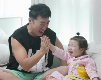 누가 봐도 '장동민 딸'…22개월에 한국어&영어 마스터 (슈돌)