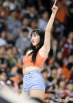 하지원 치어리더 '시원한 패션'[엑's HD포토]