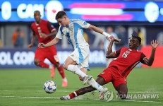 '탈락두 봤지?' 메시, 메이저 3연속 결승행…아르헨, 캐나다 2-0 완파 [코파 아메리카 리뷰]