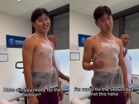 이럴 수가 이강인이 망사 패션이라니…준비 안 됐어 웃으며 메디컬→PSG 복귀 완료