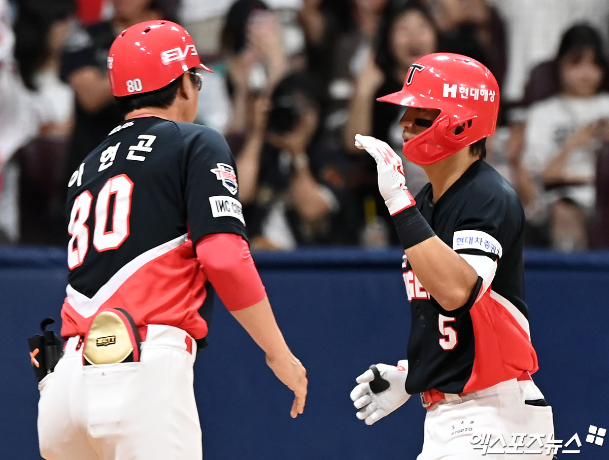 김도영, KBO 최연소 최다홈런 ＆ KIA 역대 최다 득점 기록 경신