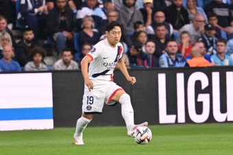 킥오프 2분04초 쾅!…이강인, 리그1 역대 빠른 '개막 골' 2위→첫 경기부터 빛났다, PSG 4-1 대승 기쁨까지