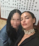 톱모델 이리나 샤크, 한국 편의점·삼성역 등장 "♥사랑해요♥"