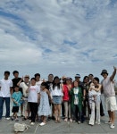 이지훈♥아야네, 같은 집 19명 대가족과 동해 여행…바글바글하네