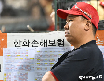 생각에 잠긴 이범호 감독[포토]