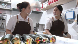 장사 1년 만에 노점→매장 성공신화… 김밥 무료 나눔까지 훈훈 (인간극장)