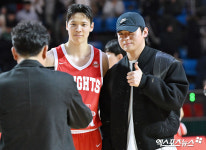 김선형-김도영 농구와 야구 스타들의 만남[포토]