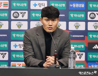 전북전 5연승 달성…정경호 감독 