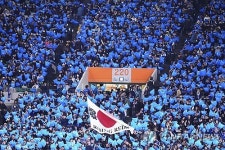 日 축구, 세계 최초 2026 월드컵 본선행 눈 앞…가마다 선제골 쾅→바레인전 1-0 리드 (후반 30분)