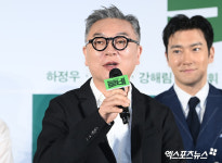김의성 비호감 갱신…하정우 10년만 연출 로비, 웃음 나이스 샷 (엑s 현장)[종합]