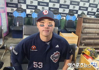 두산, 롯데에 9-0 완승…김민석, 트레이드 후 첫 친정 나들이 감격