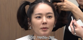 43세 맞아? 한가인, 파격 양갈래 머리…
