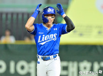 김성윤 너마저…김도영-황재균 햄스트링 부상 악령, '타율 1위'도 덮쳤다 [잠실 현장]